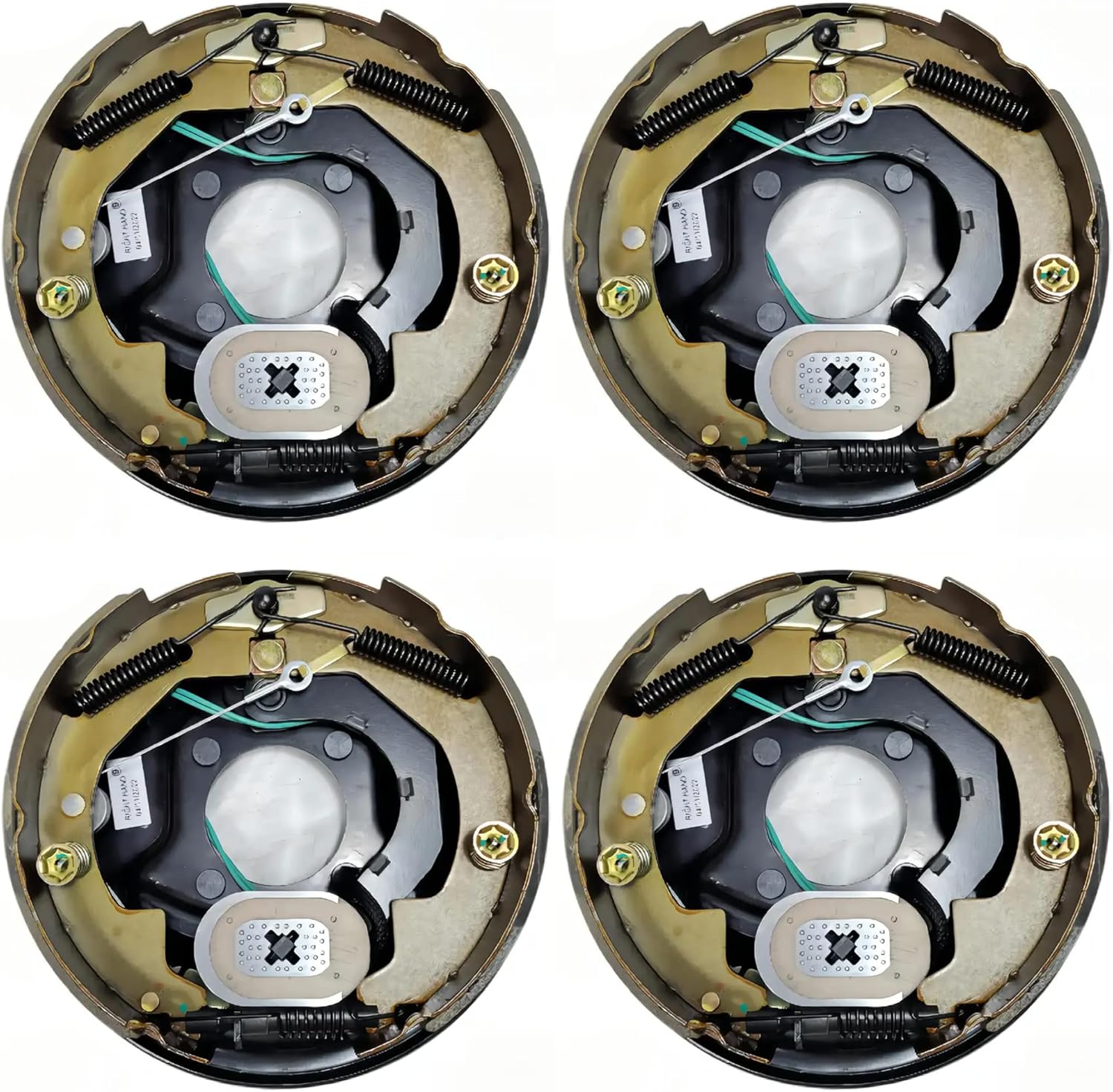 Trailer Brake Electric Brake Kit with Shoes and & Backing