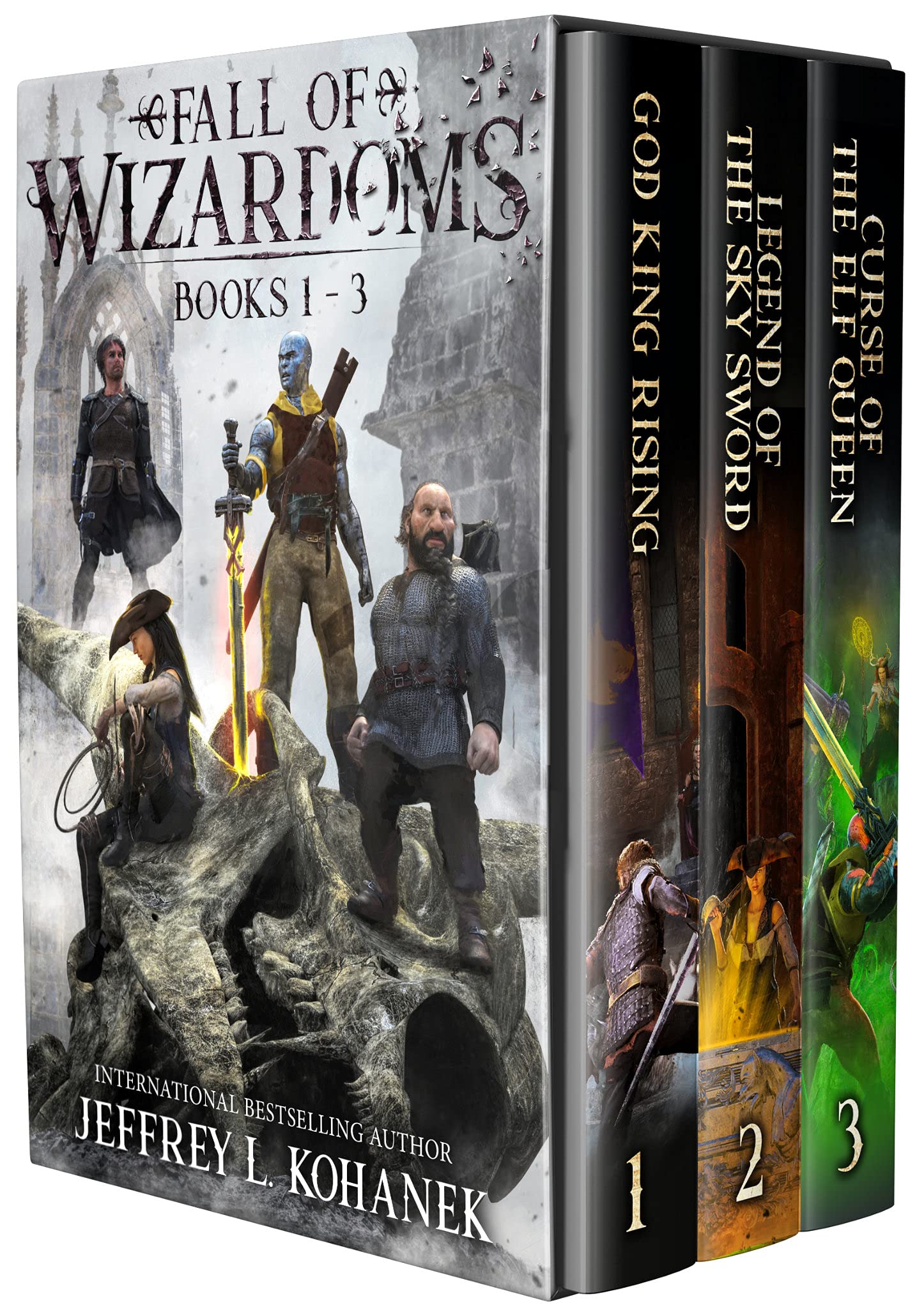 Fall of Wizardoms Box Set: An Epic Fantasy Series, Books 1-3 (The Wizardoms Epic Book 3)