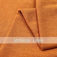 Vista 3 de Juego de 12 piezas de tela de lino para costura, bordado de tela para acolchar, accesorios para manualidades, tela cuadrada para bordar