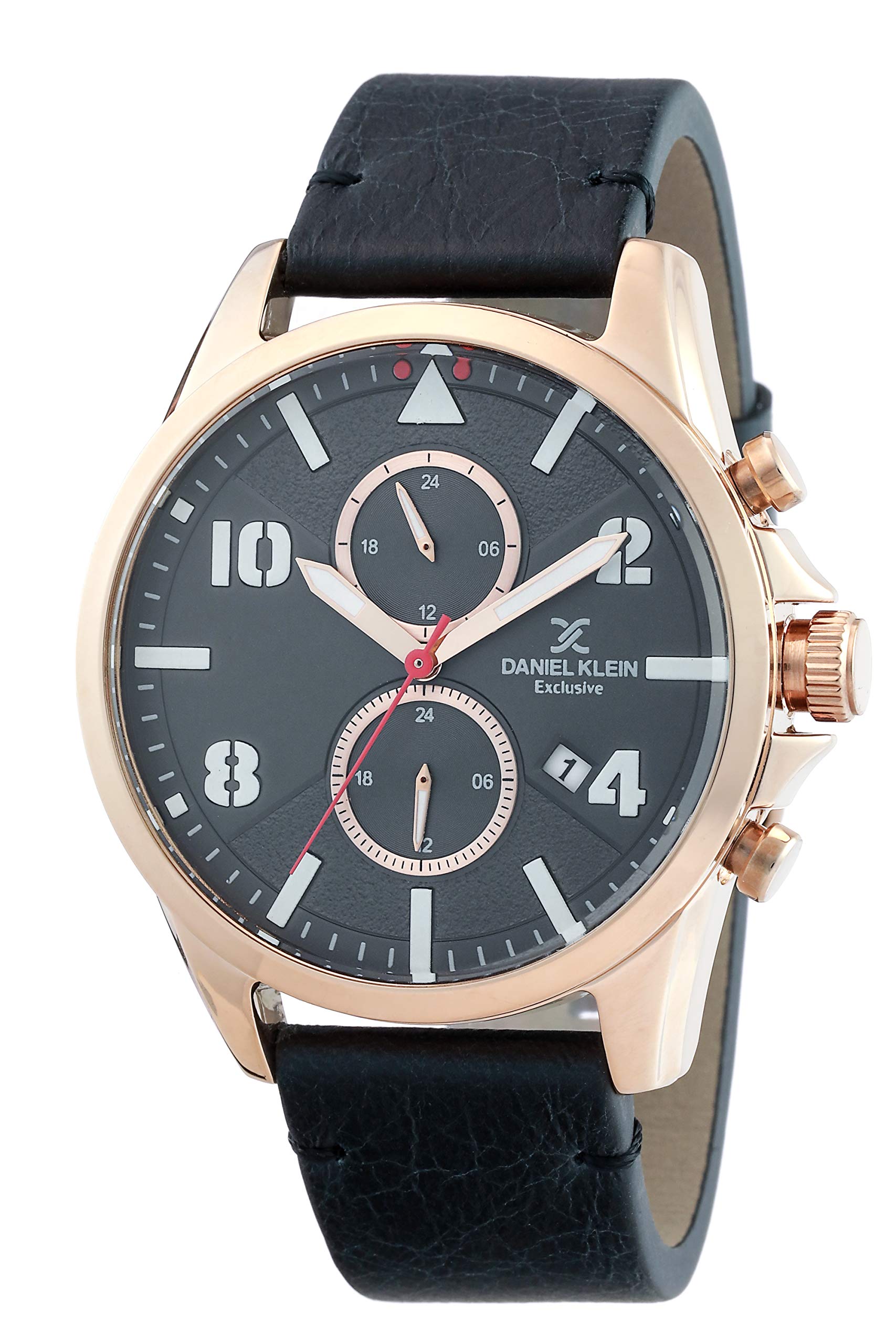 DANIEL KLEIN Analog Gunmetal Dial Mens Watch-DK.1.12344-4 (B0828ZTPS6) Amazon Price History, Amazon Price Tracker