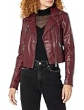 Women's Long Sleeve Venom Cropped Moto Jacket