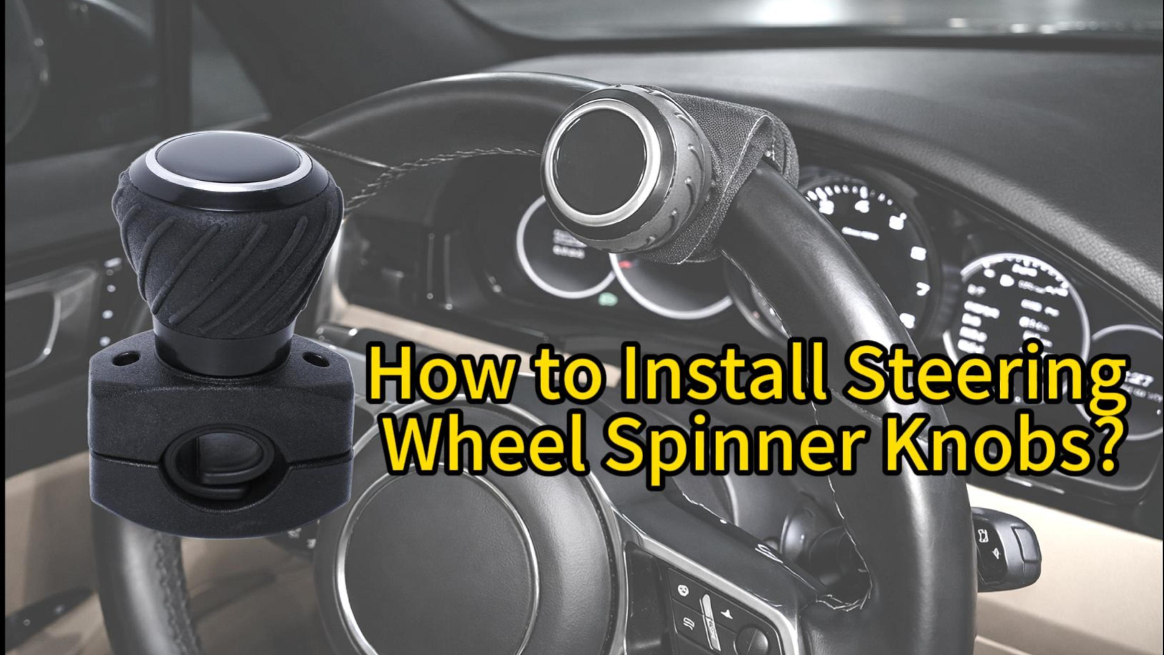 Amazon.com: Ketofa Universal 77700-01540 Steering Wheel Spinner