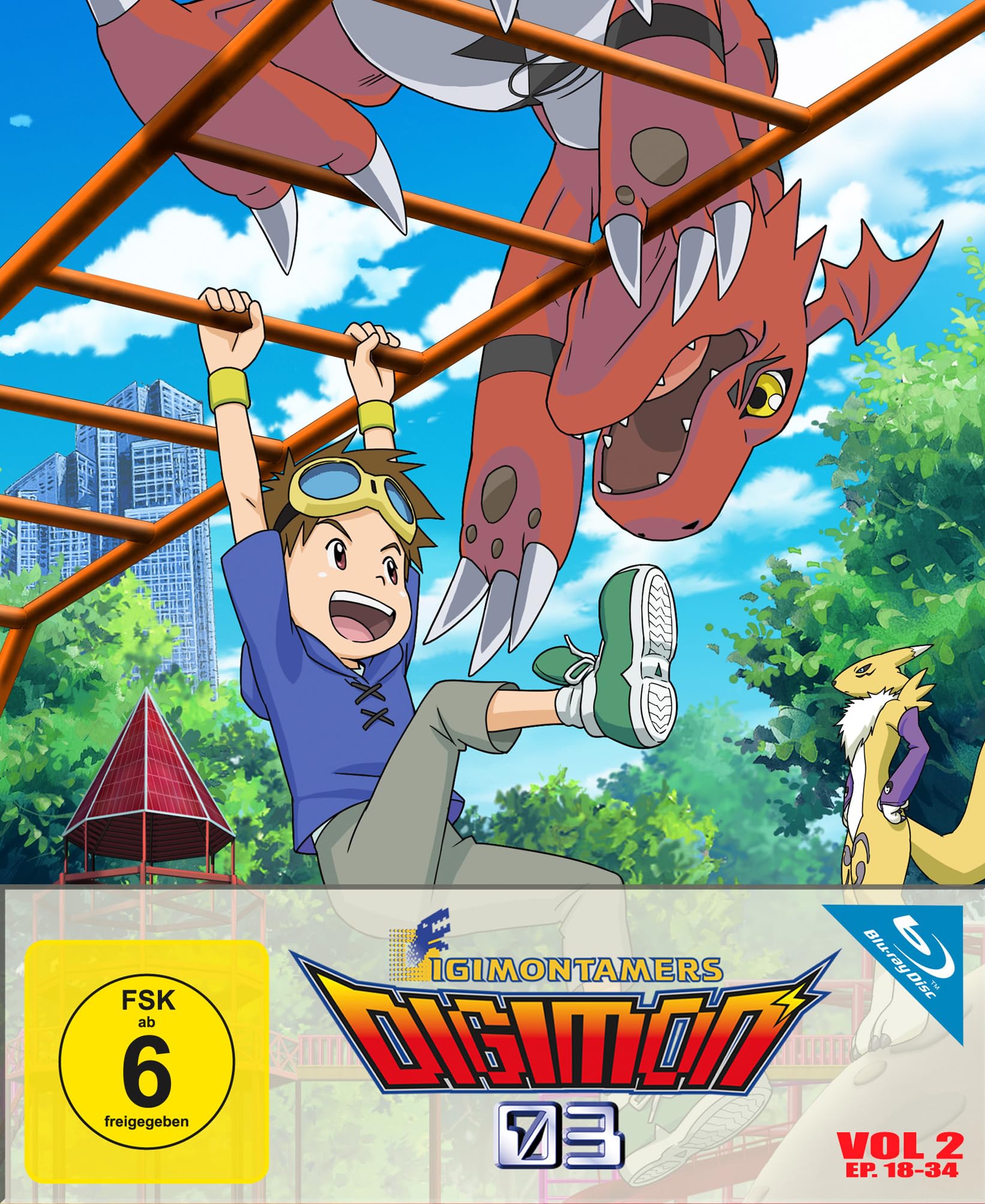 Digimon Tamers: Volume 1.2 (Ep 18-34) (2 Blu-rays)