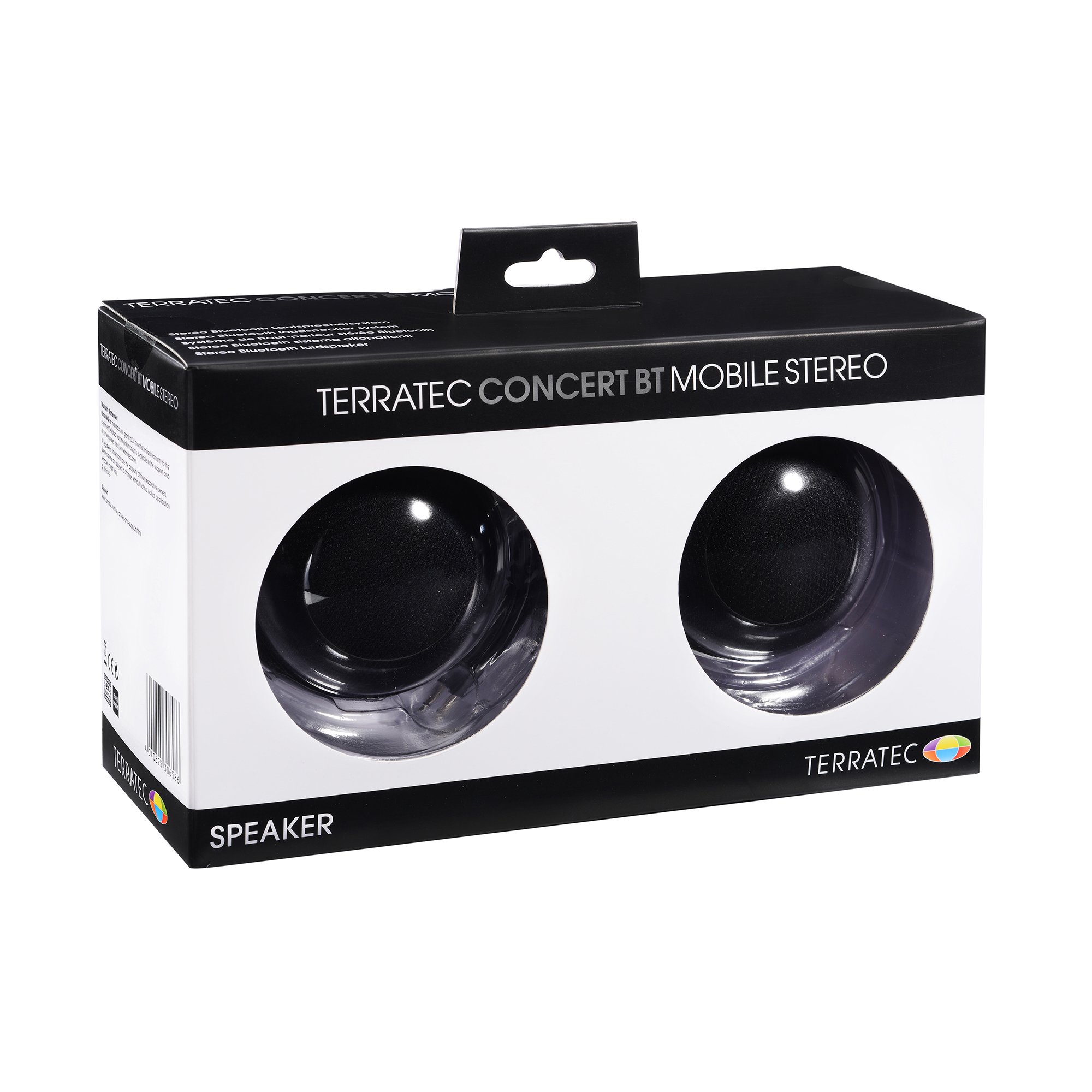 Ultron TerraTec Concert BT Mobile – Bluetooth-Lautsprecher Rot, Mit Alu-Gehäuse & 10h Akkulaufzeit