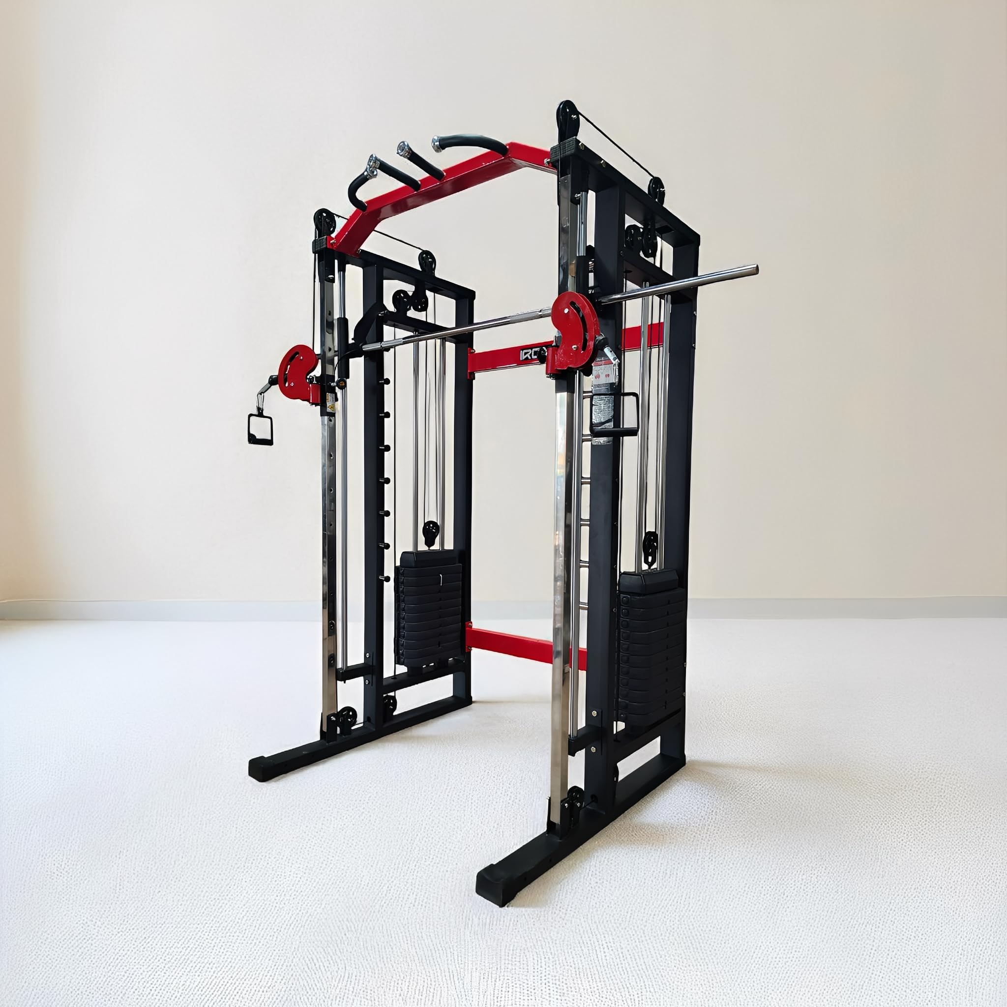 IB850 PRO Multi-Functional Trainer Home Gym with Smith Machine, Heavy Duty