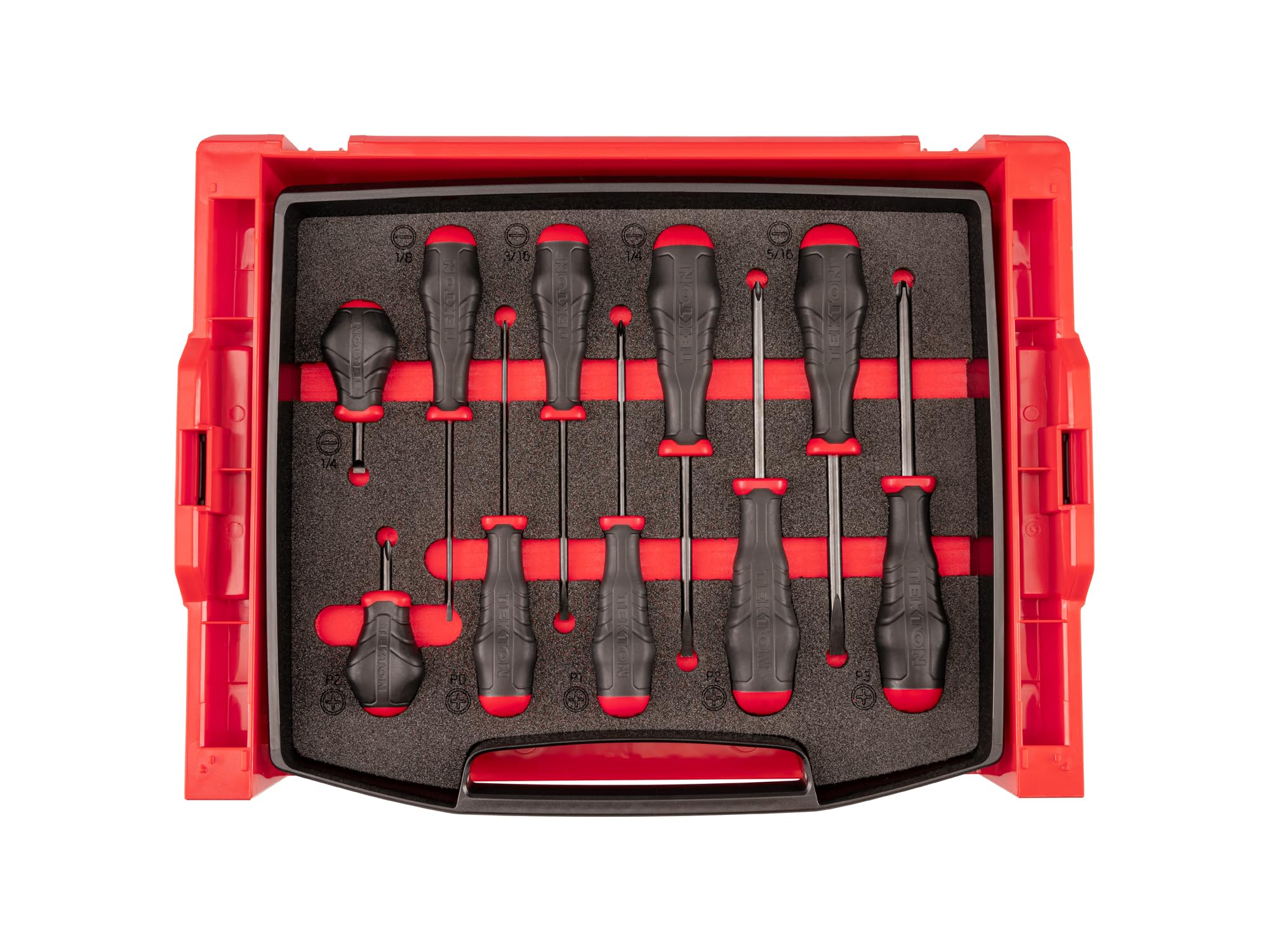 Industrial Strength Screwdriver Kit TEKTON Long High-Torque Screwdriver Set  - 6 Piece Professional Screwdrivers With Holder (Made In USA) High Torque  Screwdrivers USA Made, image size:2000x1500