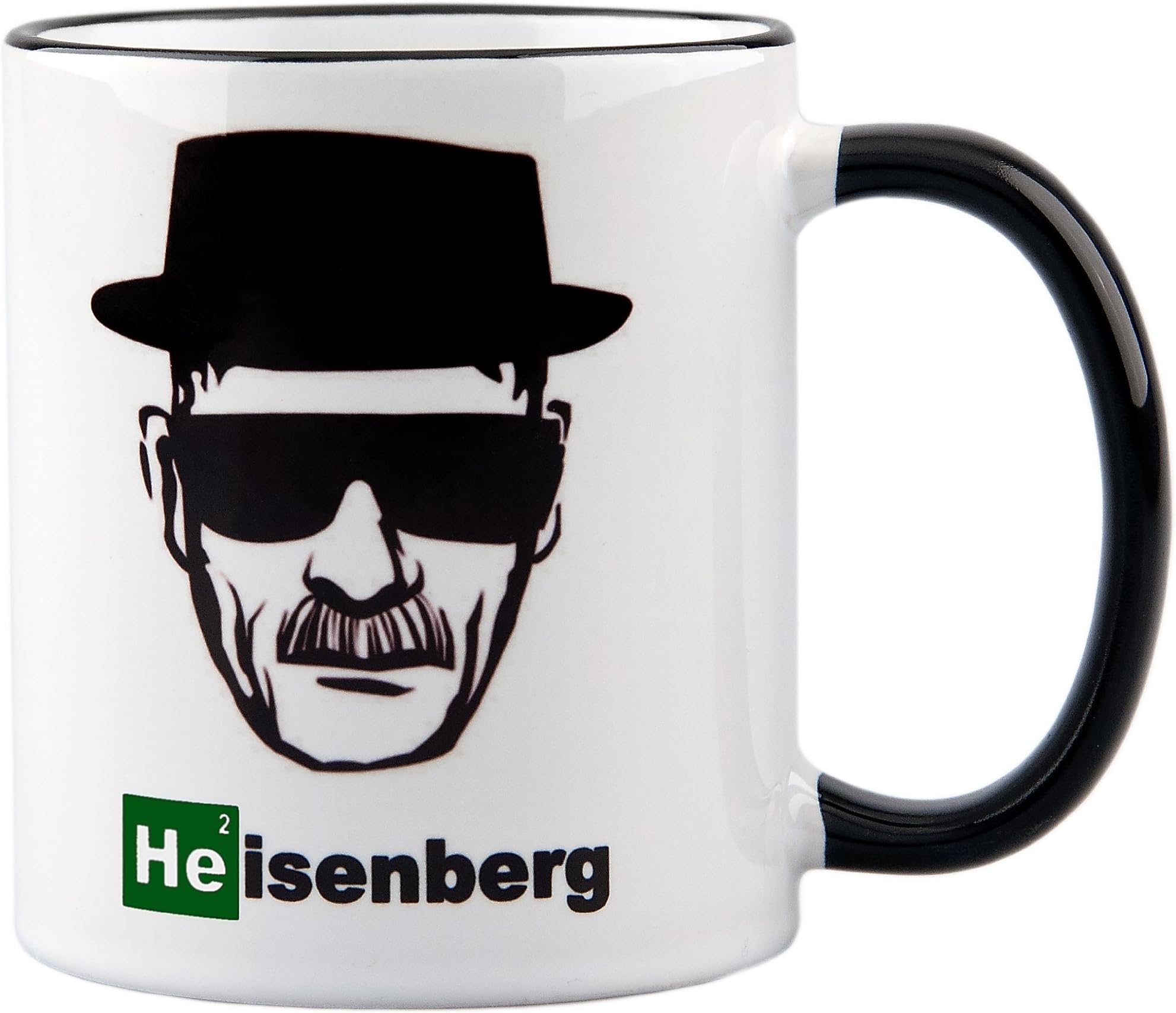 Breaking Bad/Heisenberg Mug - Perfect Gift for All Fans of Walter White - Ceramic Coffee Cup