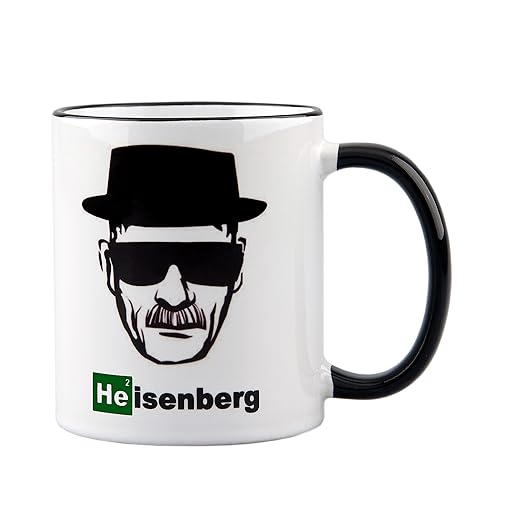 Tasse Heisenberg - Walter White - Los Pollos Hermanos - Breaking Bad Geschenk - Bild mit Hut