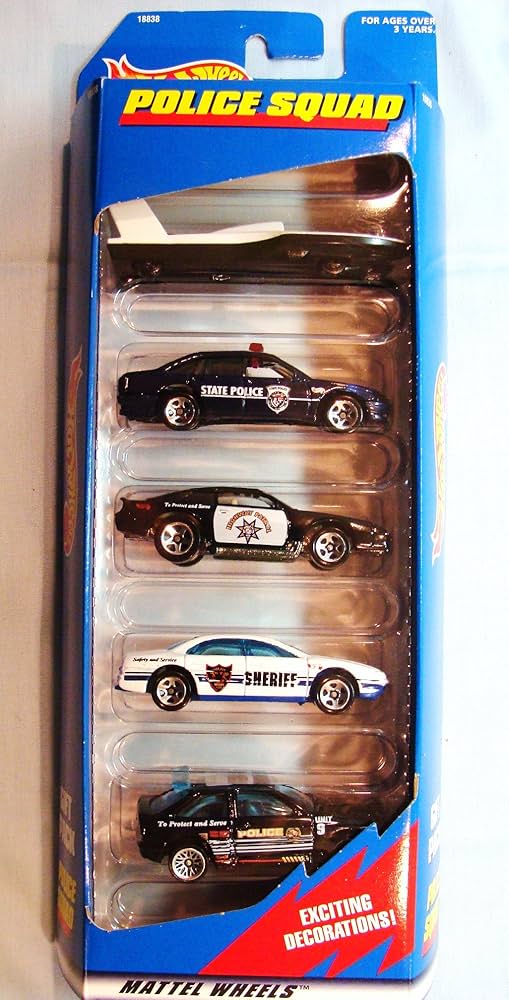ホットウィール 5カーパック シティポリス アメリカンパトカー ギフトパック ホットウィール 5カーパック シティポリス アメリカンパトカー