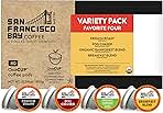 San Francisco Bay Compostable Coffee Pods - Original Variety Pack (80 Ct) K Cup Compatible including Keurig 2.0, French, Breakfast, Fog, Organic Rainforest