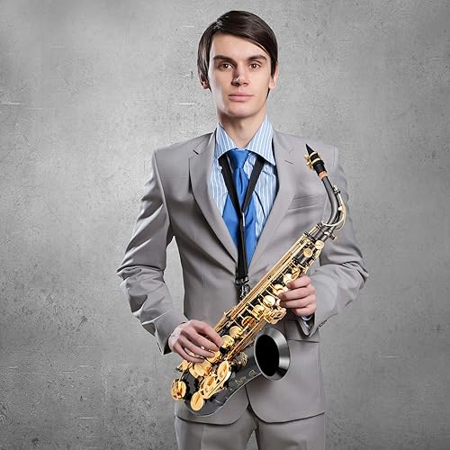 Miniatura 8 de EASTROCK Alto Saxophone E Flat Pink Sax Full Kit for Students Beginner with Carrying Case,Mouthpiece,Mouthpiece Cushion Pads,Cleaning Cloth&Cleaning