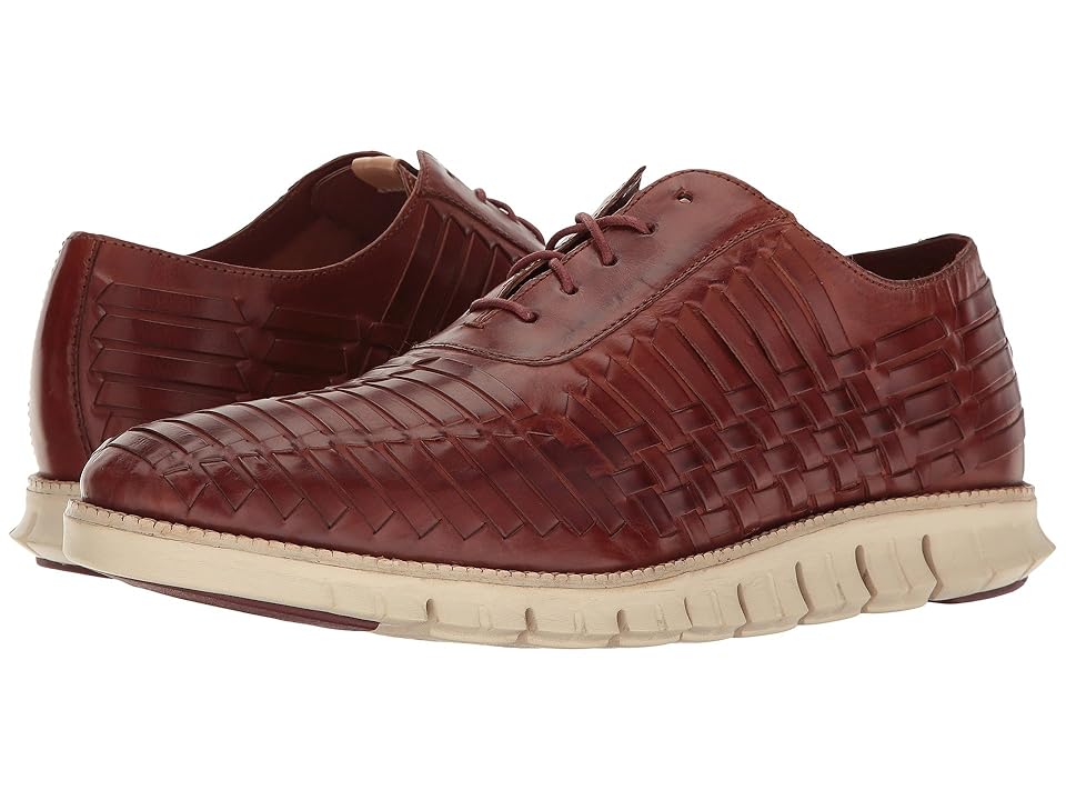 

Cole Haan Zerogrand Huarache Oxford (Woodbury) Men's Plain Toe Shoes