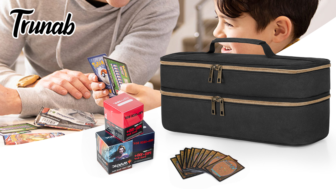 Amazon | Trunab カードゲーム 収納ケース トレーディングカードケース