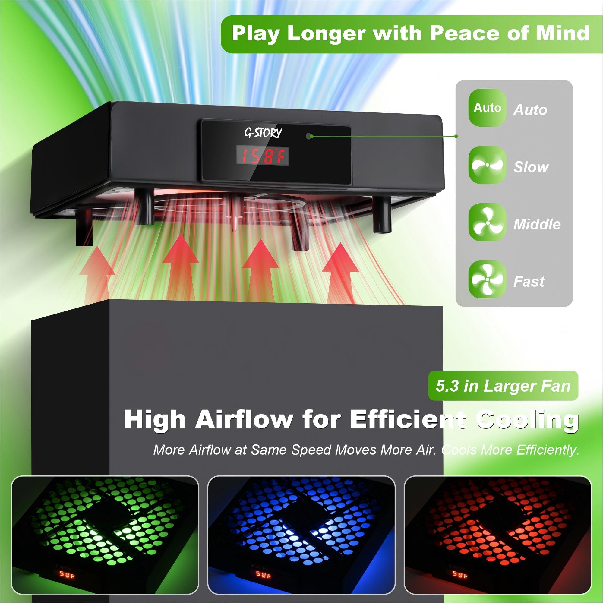 G-STORY Ventilateur pour Xbox Series X (Écran 2)