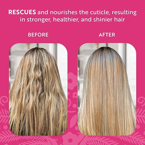 Miniatura 3 de LatinUs Beauty, RESCUE Shampoo Reparador con Keratina Vegana para Cabello Fuerte, Brillante y Saludable, 12 oz