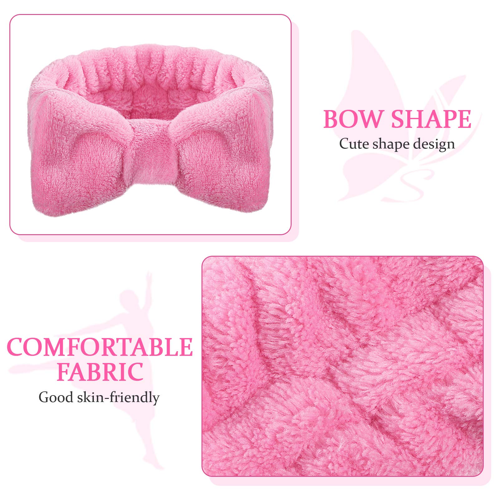Simpatico fiocco orecchie di animale fasce per capelli morbido corallo in pile fascia per le donne ragazze supporto per capelli turbante moda fascia per capelli accessori per capelli