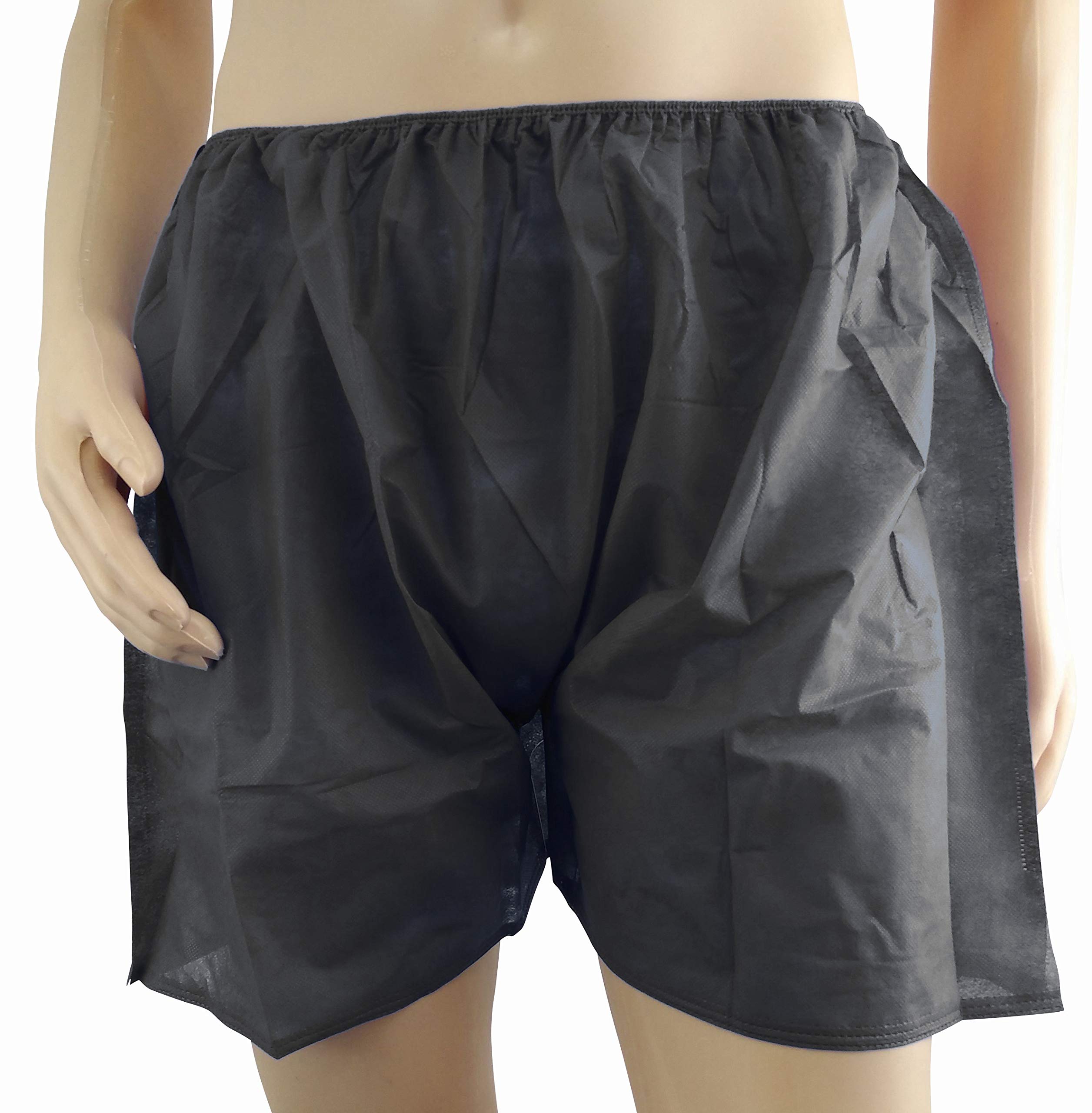 Amazon | フルパ 紙パンツ 使い捨てパンツ 黒 30枚セット 男女兼用