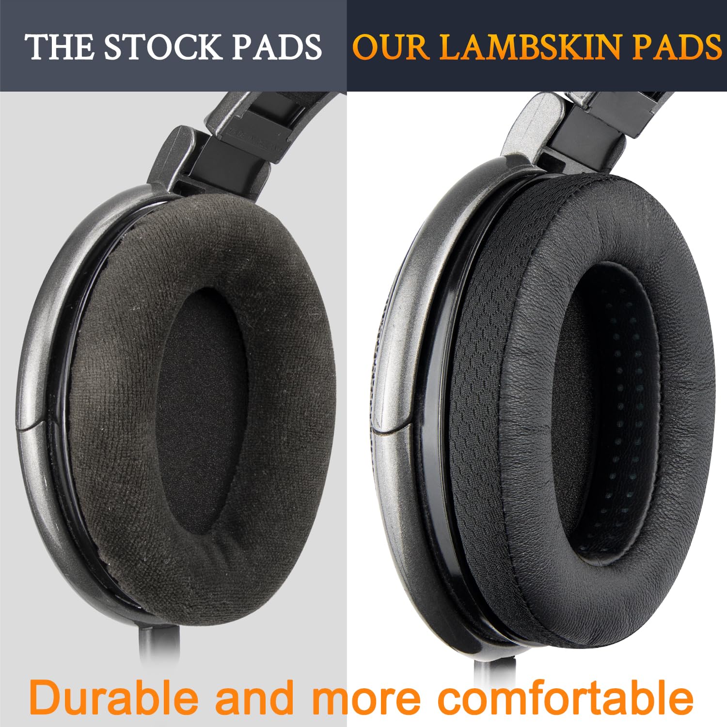Amazon.com: SOULWIT Lambskin Earpads Cushions Replacement for