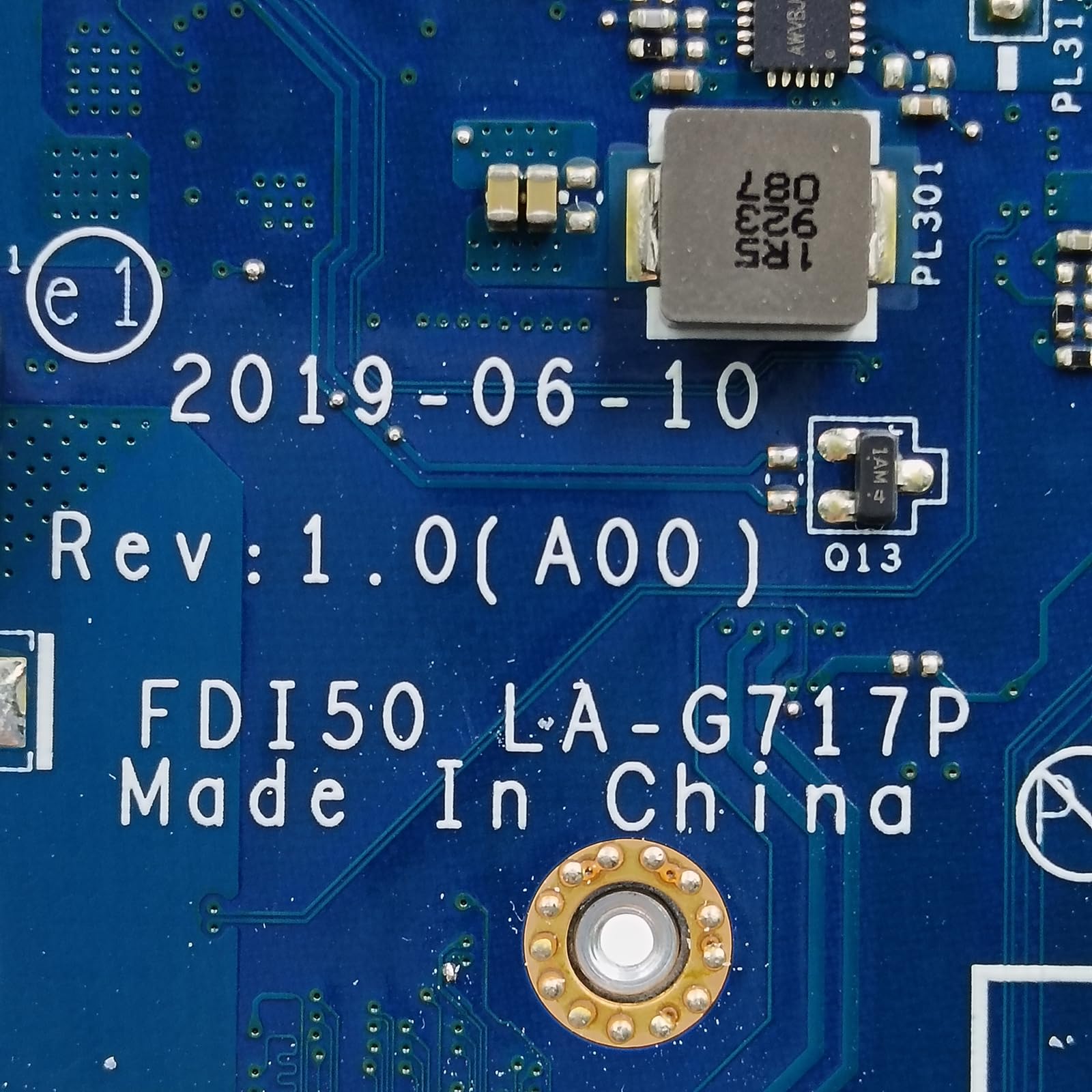 Amazon.co.jp: 交換用 Dell Vostro 3590 マザーボード FDI50 LA-G717P