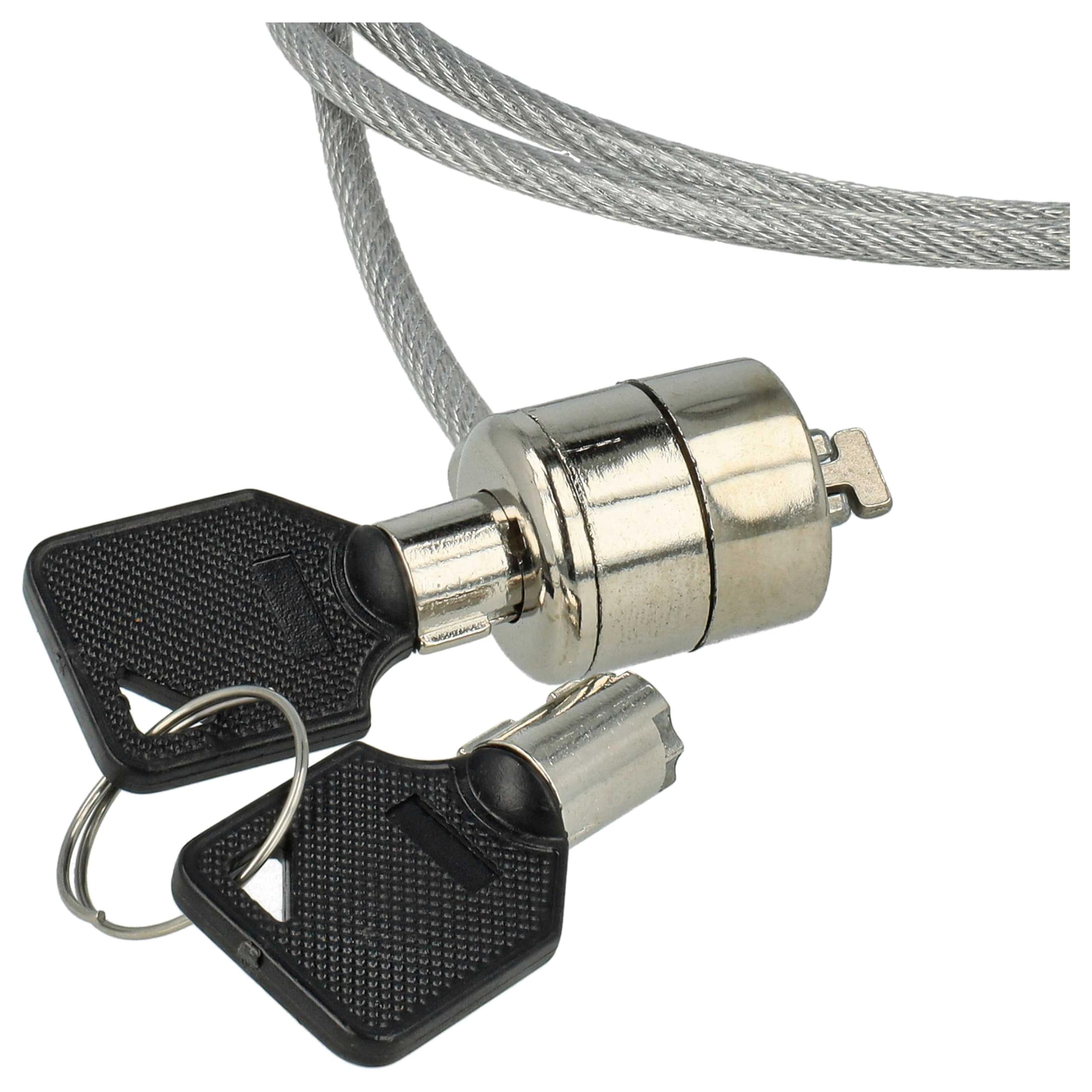Biitfuu Notebook Security Lock 2 Meter Combinatie Kabelslot Antidiefstal Verzinkte Beveiligingskabel
