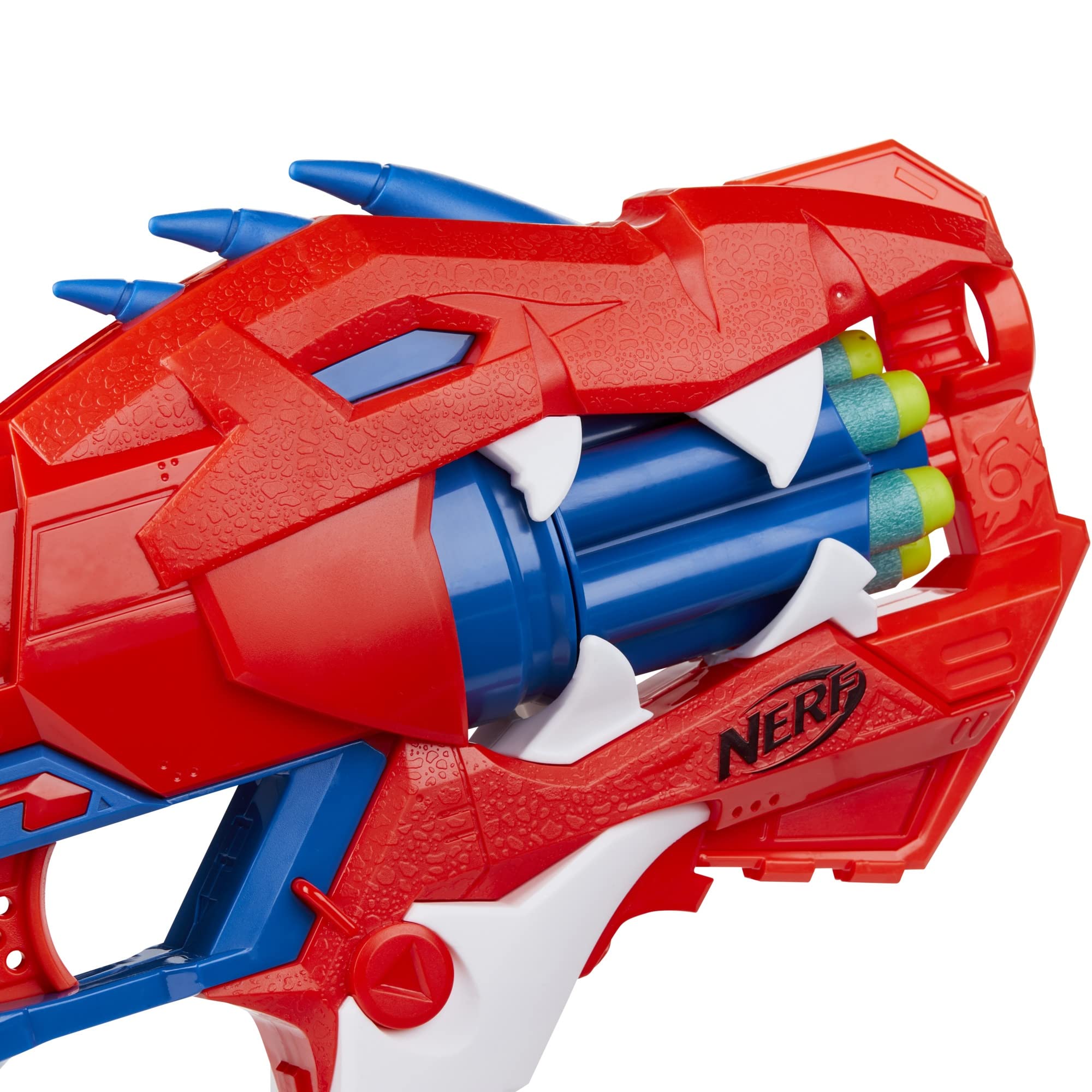 Amazon.com: Nerf DinoSquad Raptor-Slash Blaster, 6-Dart