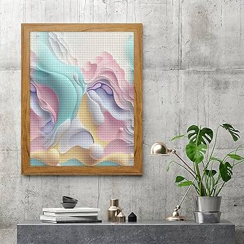 壁画を飾るり、DIY 手作り絵画 手芸キット 5D モザ ダイヤモンド塗装 Amazon | ダイヤモンドアート キット カラフルな 3D テクスチャ