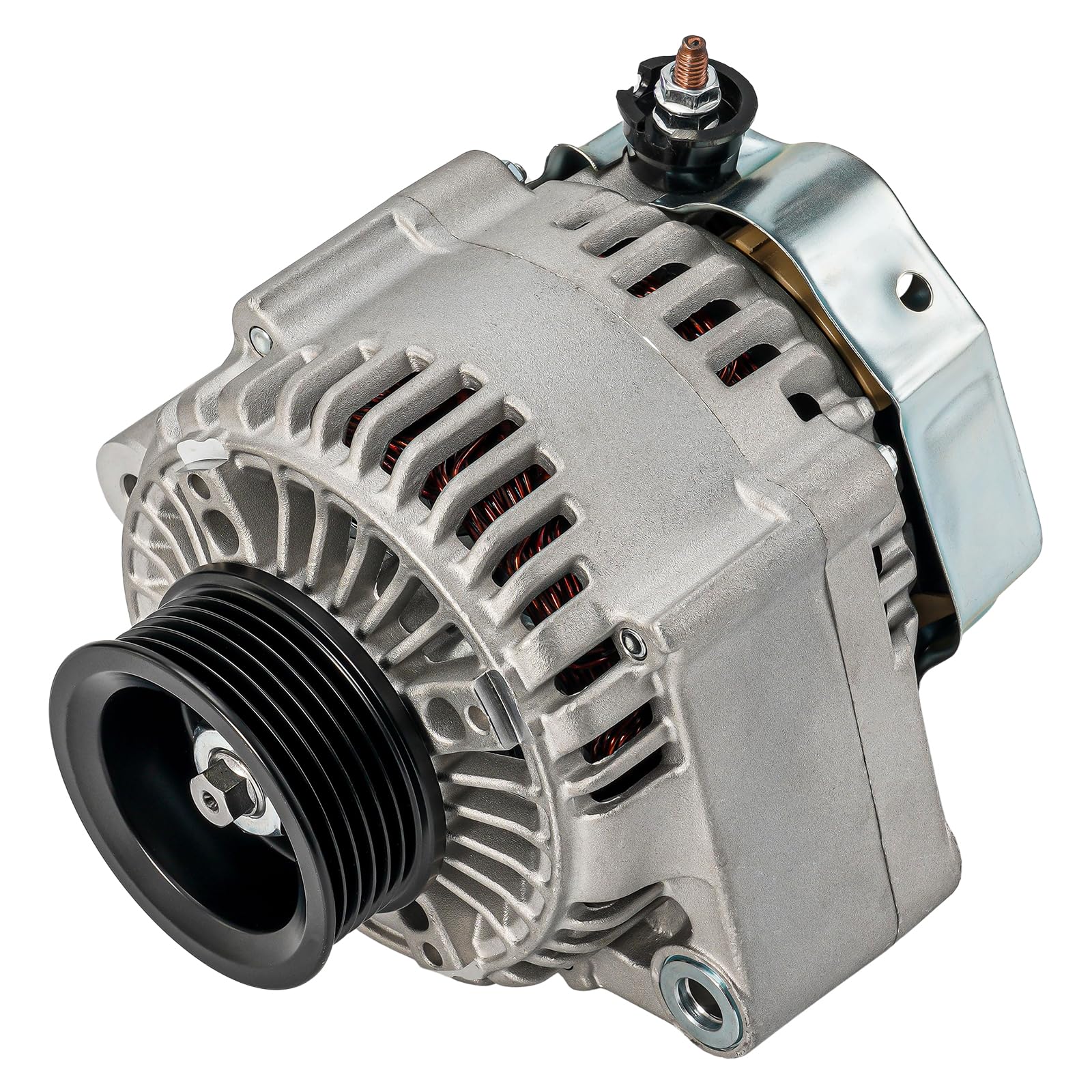 PHILTOP Alternator Compatible With 1997-2001 Prelude 90 Amp 13722N 12V CCW