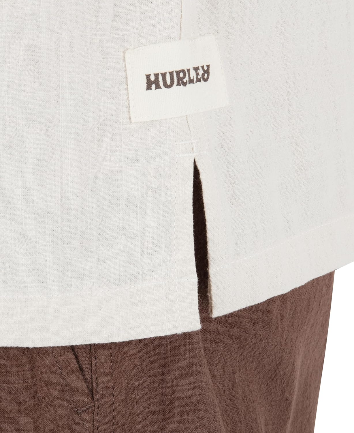 Hurley Men's Short Sleeve Casual Button Down Shirt, Regular Fit, Chest Pocket