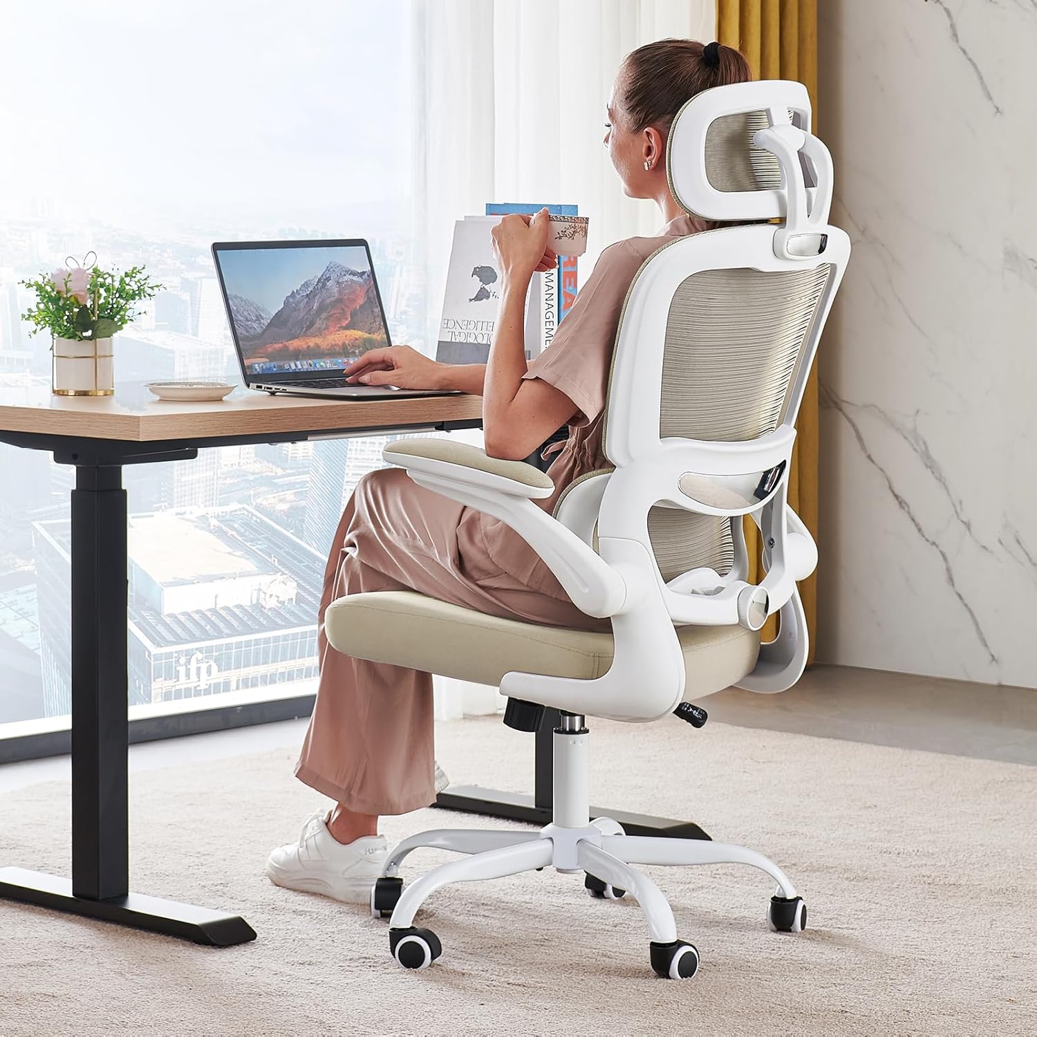 TRALT Office Chair Ergonomic Desk Chair