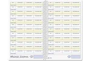 Adams ABFAFR12 Mileage and Expense Journal: The Ultimate Car Mileage Logbook