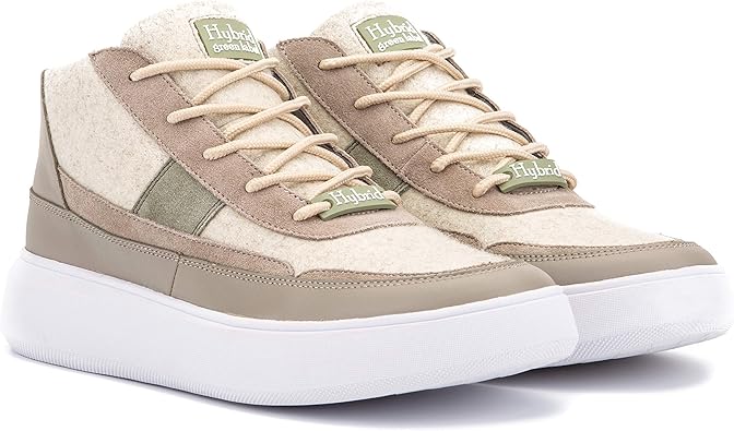 Hybrid Green Label Men's Tidal High Top Athletic Casual Tennis Hiking  Walking Working Shoes, Sneakers and Boots
