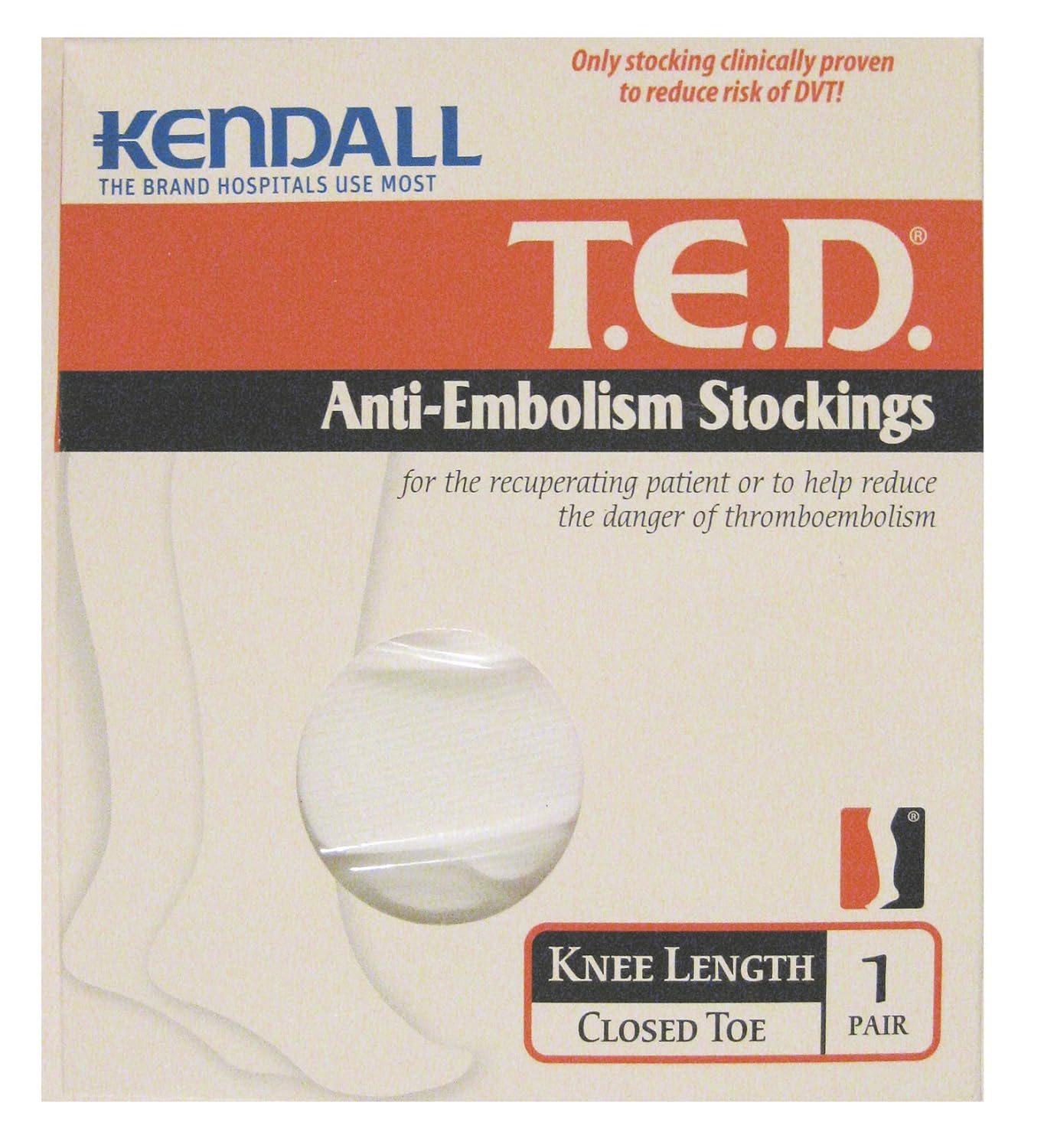 HOSE TED HS STK KH XLRG REG Medical Support Hose And