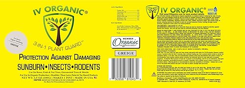 Miniatura 2 de IV Organic Protector de plantas 3 en 1, 1 pinta (Greige)