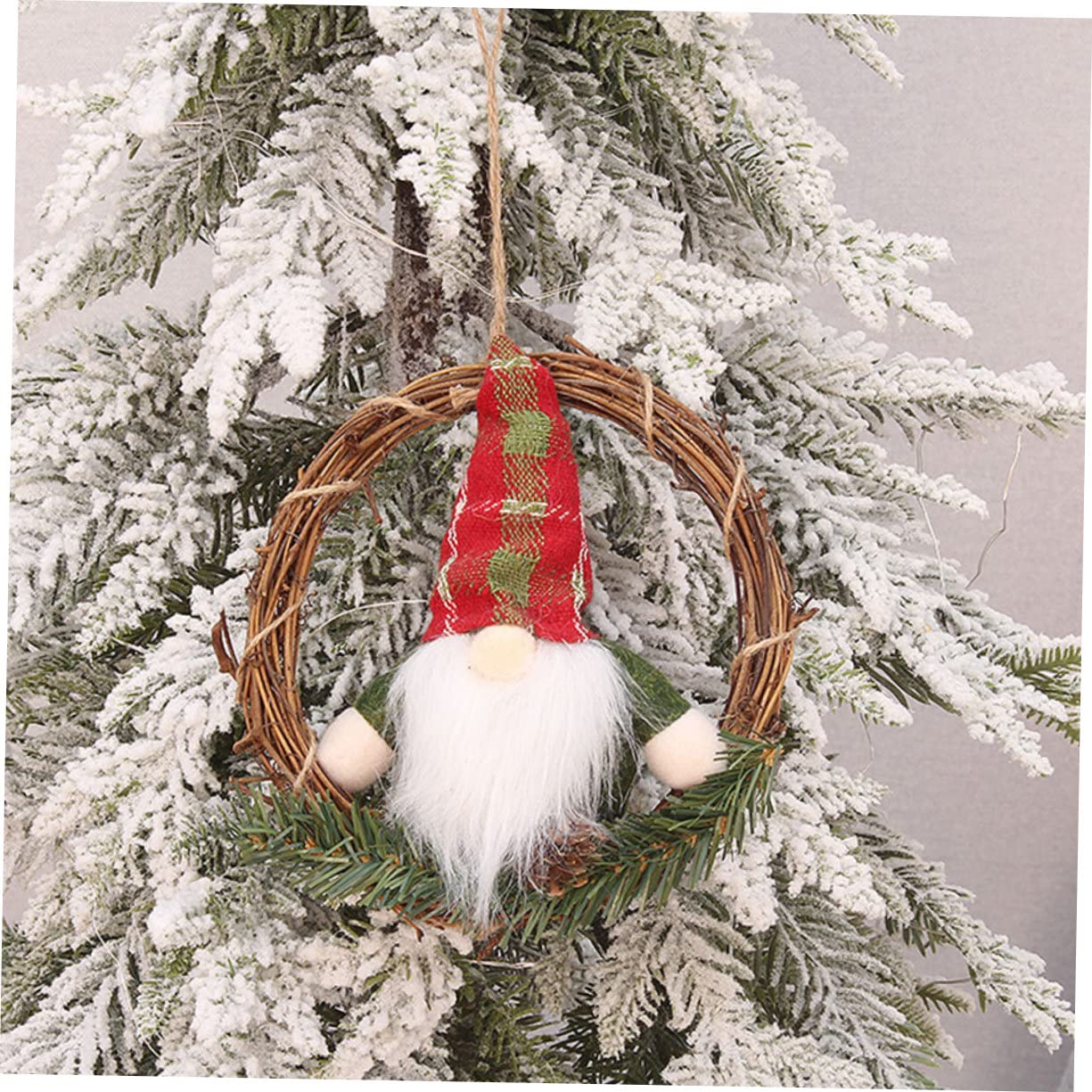 TOPBATHY 10 Pezzi Ghirlanda Di Vite Di Natale Ghirlanda Di Finestra Di Natale Ghirlanda Di Natale Artificiale Appesa Ghirlanda Di Natale Ghirlande Per Porta D'Ingresso Decorazioni Per La