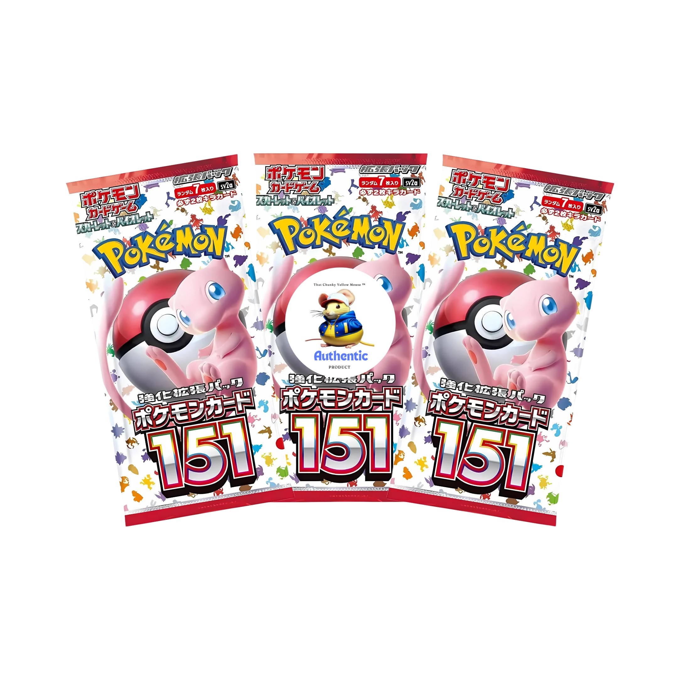英語版 ポケモンカード 151 ブースターボックス 3箱セット（計18パック） Pokémon Pokemon Card Game Scarlet & Violet Enhanced