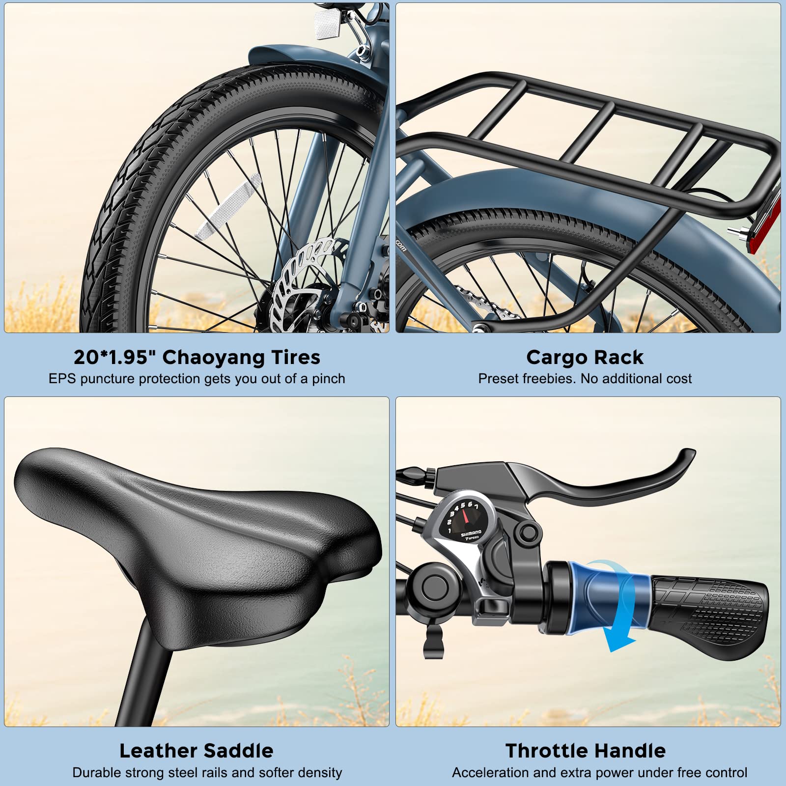 Fafrees F20 Light E-Bike Damen Klapprad 36V 20AH Akku bis 75-100KM, [ Offiziell ] Ebike 250W 120kg Elektrofahrrad Max. 25km/h, E Bike Herren Fahrrad, Foldable Mountainbike für 155-195CM