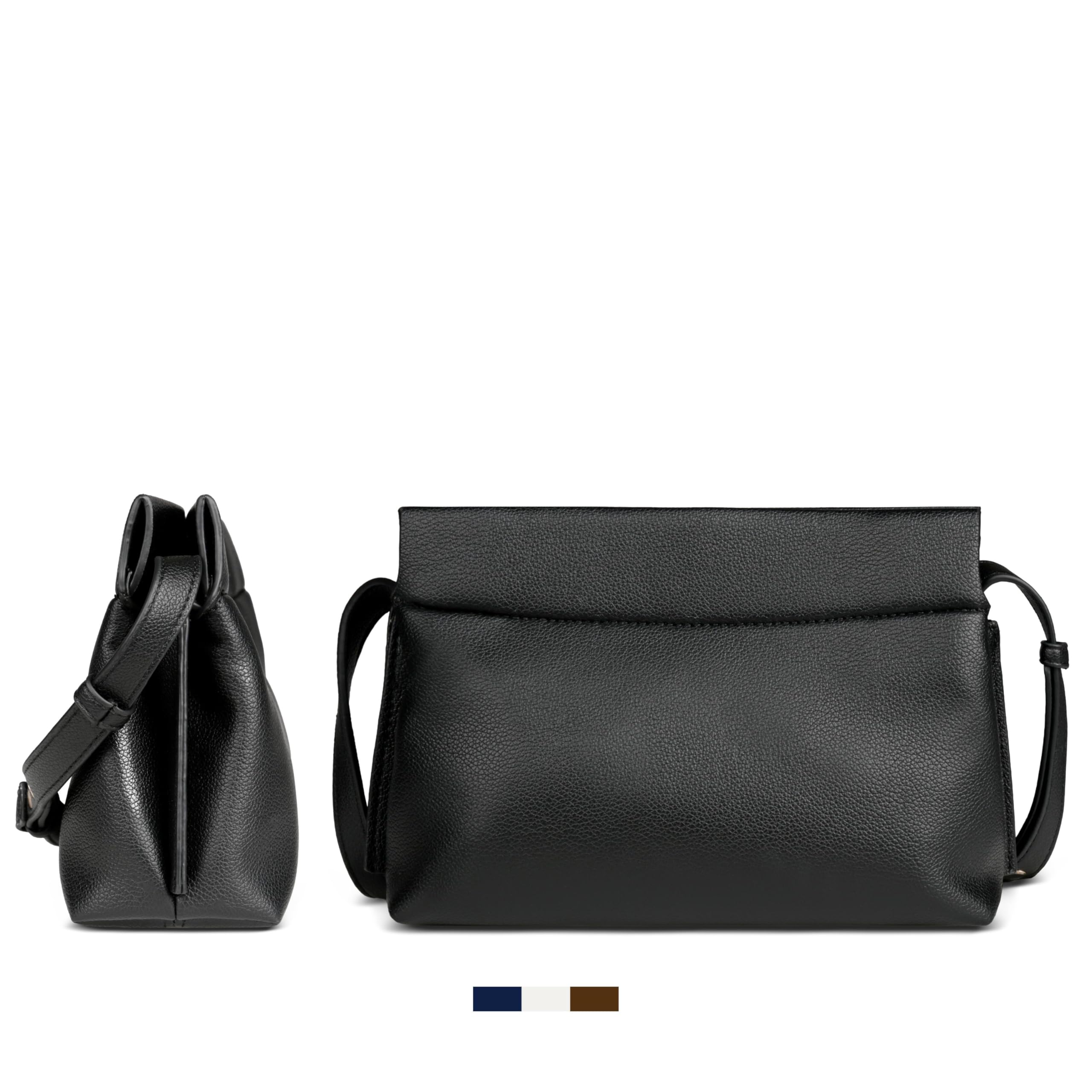 bugatti Mare 3.0 Crossbody-Tasche für Damen, elegante Clutch mit abnehmbarem Schulterriemen