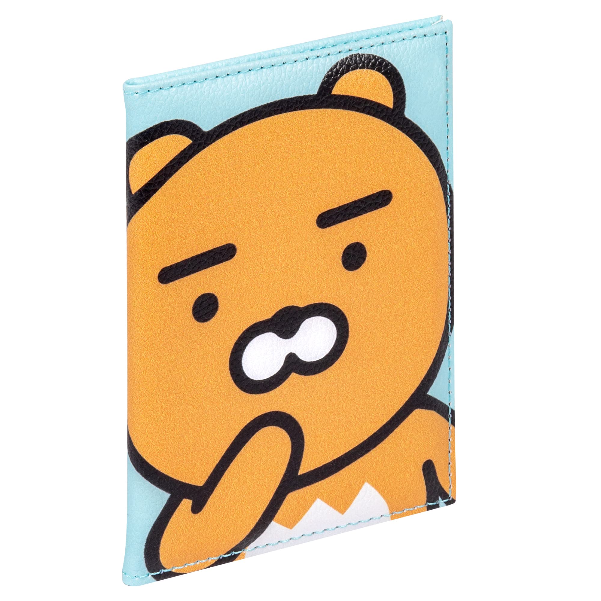 walther design Lederetui Reisepass blau 12,5 x 9,1 cm für einen EU-Pass/Reisepass 582000077