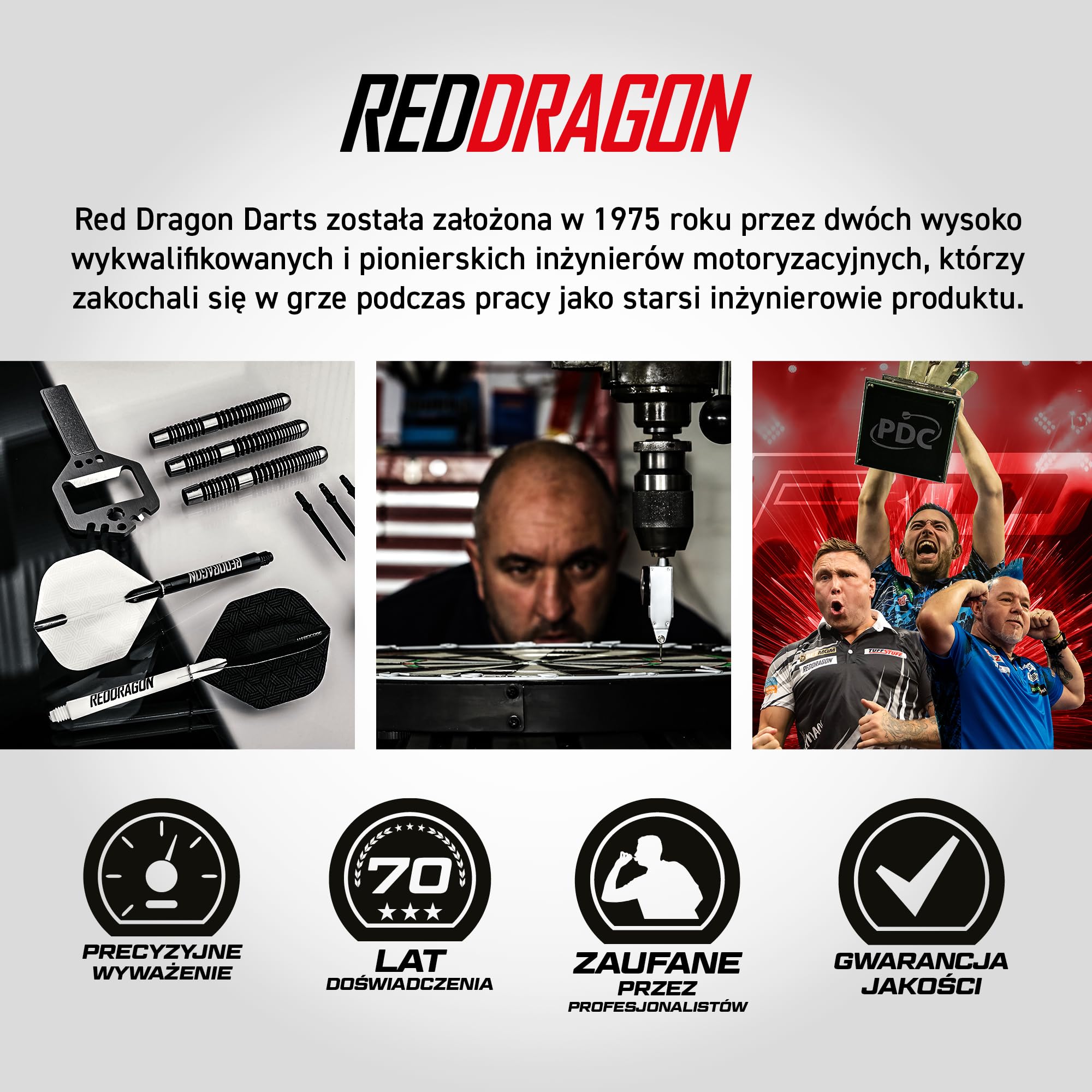 RED DRAGON | Rzutki Pegasus Switch Points 23g Stalowy Grot | 90% Wolfram | Ekskluzywny Zestaw Amazon z Etui