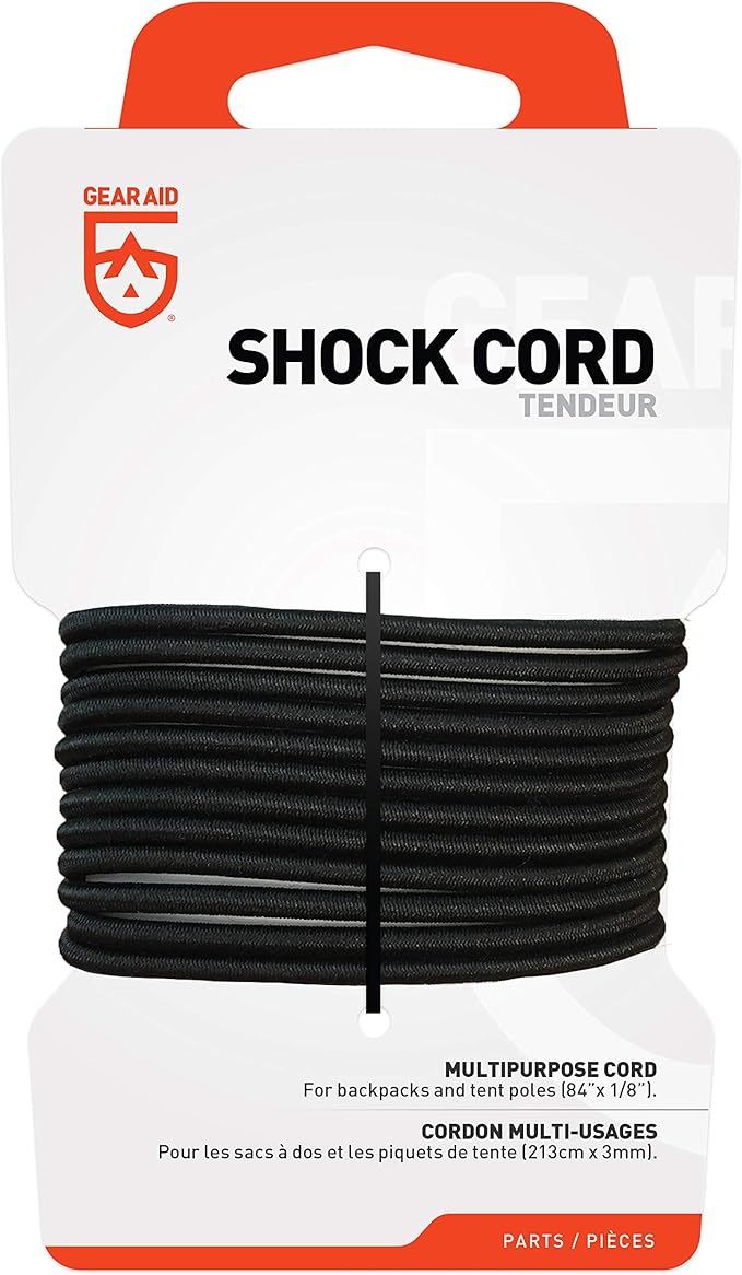 GEAR AID Elastic Shock Cord for Tent Poles and Jackets