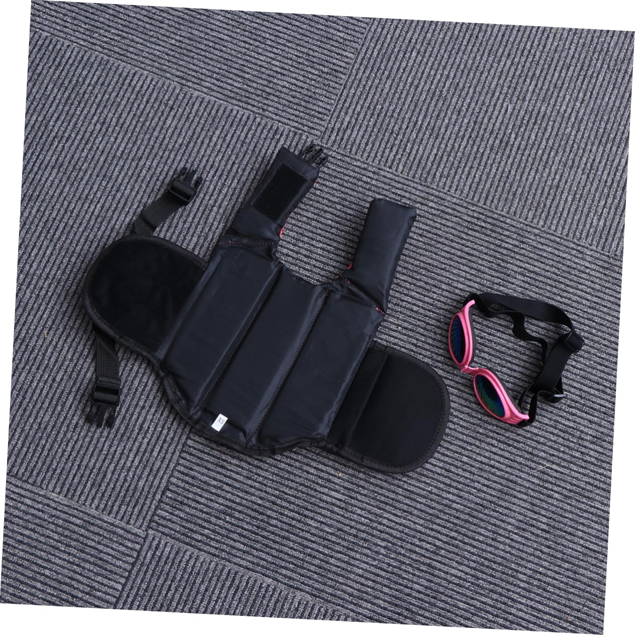 SUPVOX Lot De 3 Paires De De Sécurité pour Chien Confortables Respirants À Dégagement Rapide Taille XS Couleur Aléatoire