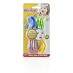 Nuby Fun Feeding Spoons & Forks 2-Pack (one size, Yellow/Blue)