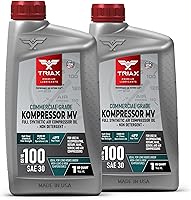 Vista 11 de TRIAX Kompressor MV 100 SAE 30, Aceite para Compresor de Aire Completamente Sintético, Multi-Vis Para Rotativo, de Paletas, de Tornillo