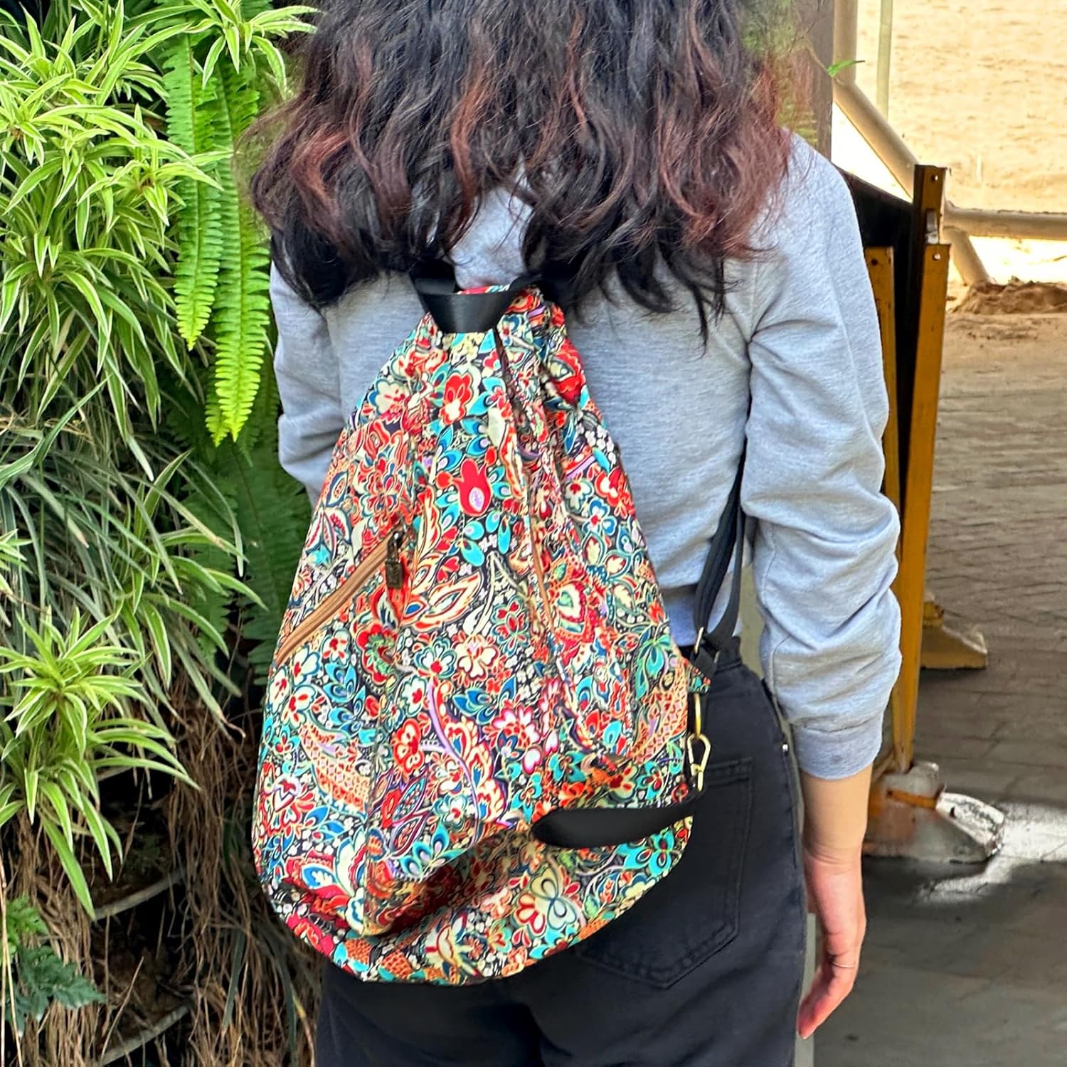 Black Butterfly Bohemia Style Large capacity Backpack for women, Fashion female backpack,DIY handbag backpack - Image 7