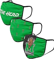 Vista 55 de FOCO - Cubrebocas universitario de la NCAA para adultos (unisex, 3 unidades)