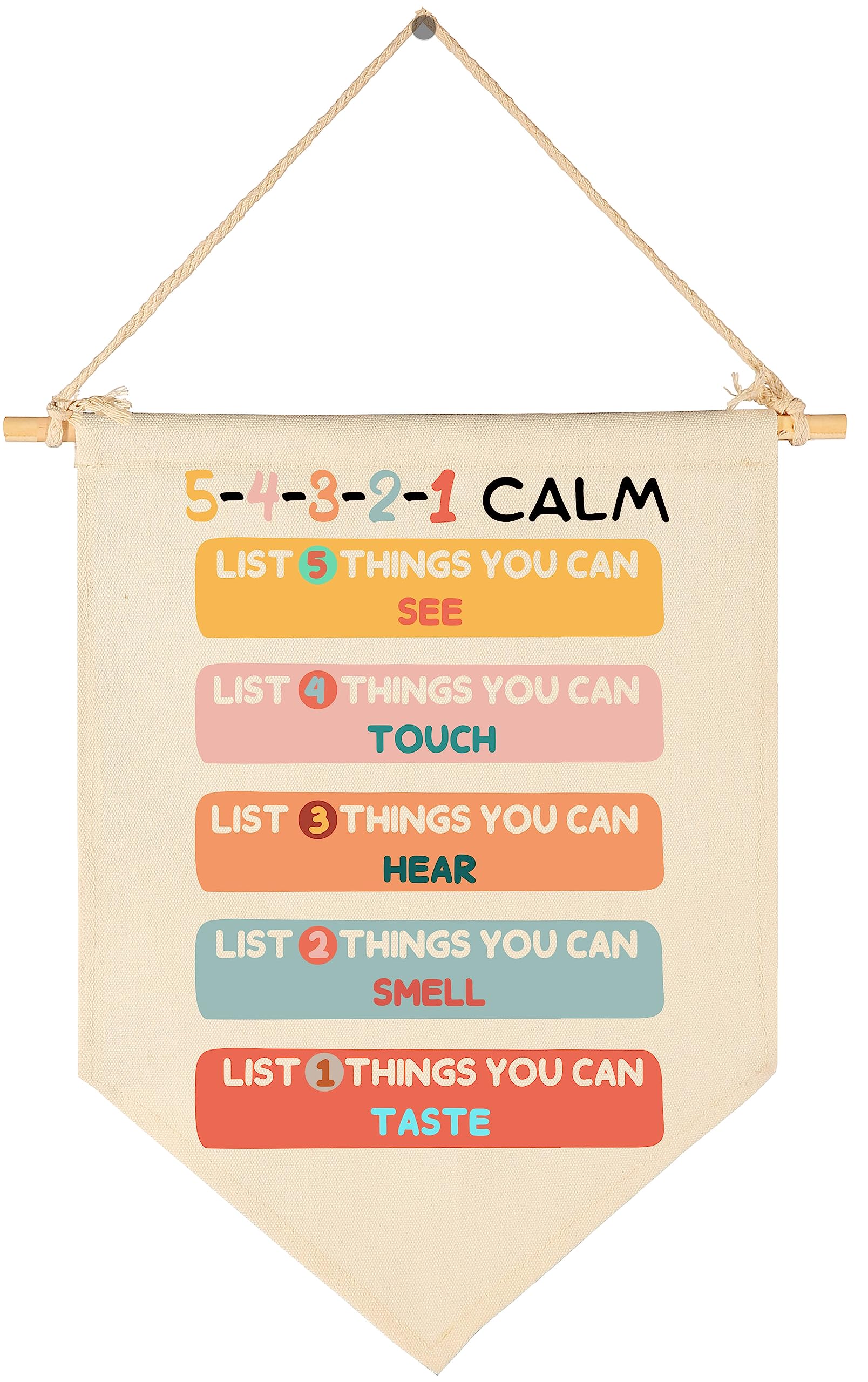 Amazon.com: Calming Corner Decor-Coping Techniques Wall Art for Kids ...