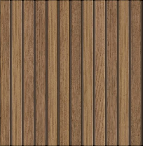 Papel pintado natural sin pegar de listones de madera