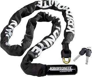 Kryptonite Keeper 712 Heavy Duty 4ft Bike Chain Lock - Anti-Theft Security for Bikes, E-Bikes, Scooters & Motorcycles