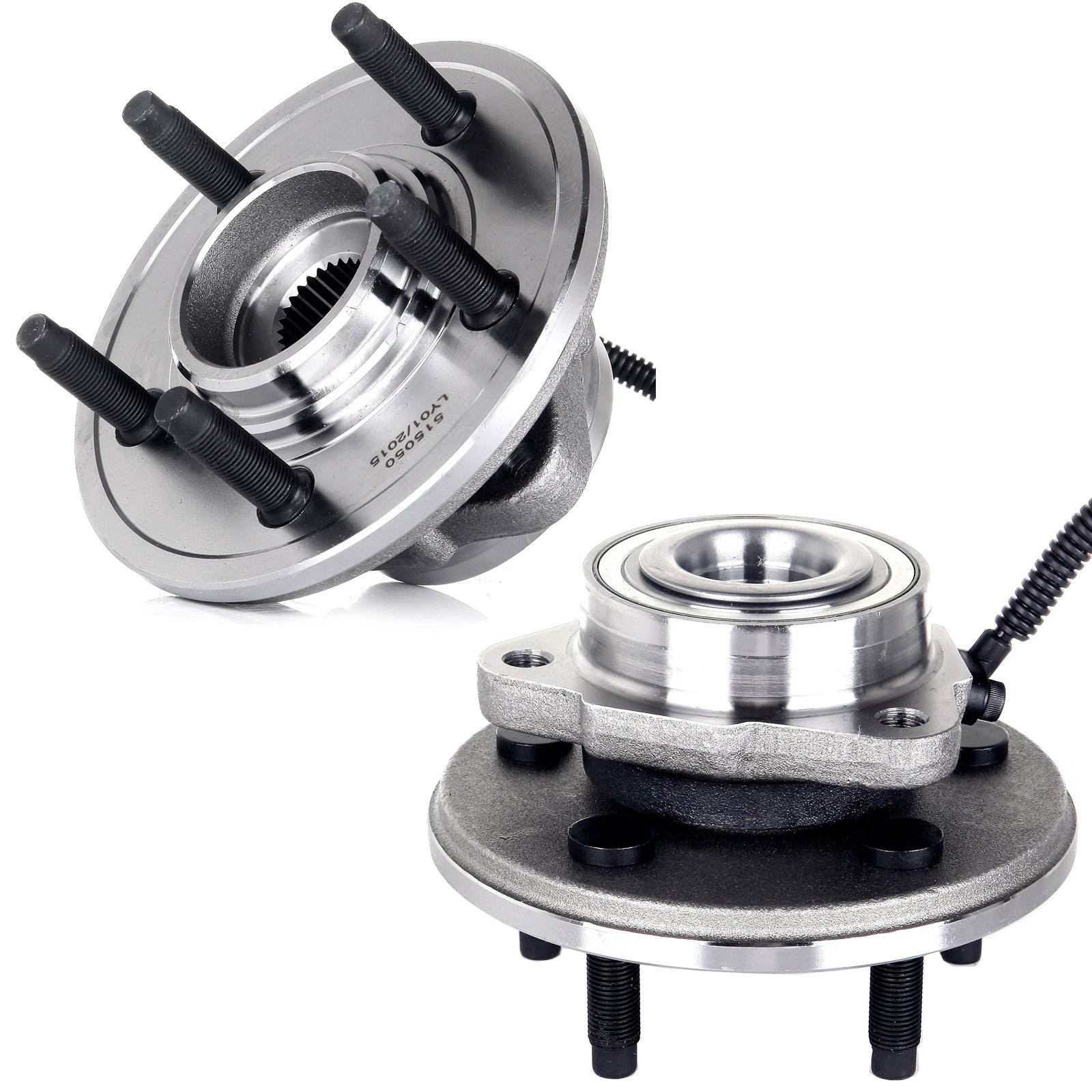 SCITOO 515050 X 2Wheel bearing kit 2003-2005 For Explorer For Lincoln Aviator Mountaineer 5 Lugs wit