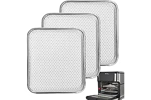 Stainless Steel Mesh Cooking Tray Dehydrator Tray - Perfect for Meal Prepping...